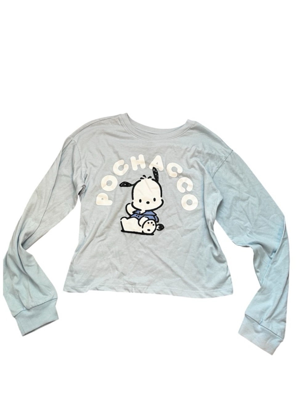 Kids Sanrio Pochacco Printed light blue longsleeve